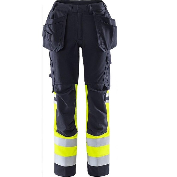  Fristads Flamestat High Vis Craftsman Stretch Trousers Woman Class 1 2171 ATHF 