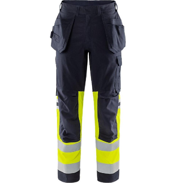  Fristads Flamestat High Vis Craftsman Stretch Trousers Class 1 2163 ATHF 