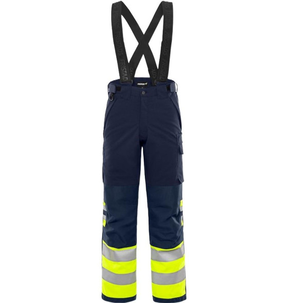  Fristads High Vis Stretch Winter Trousers Class 1 2681 GLPS 