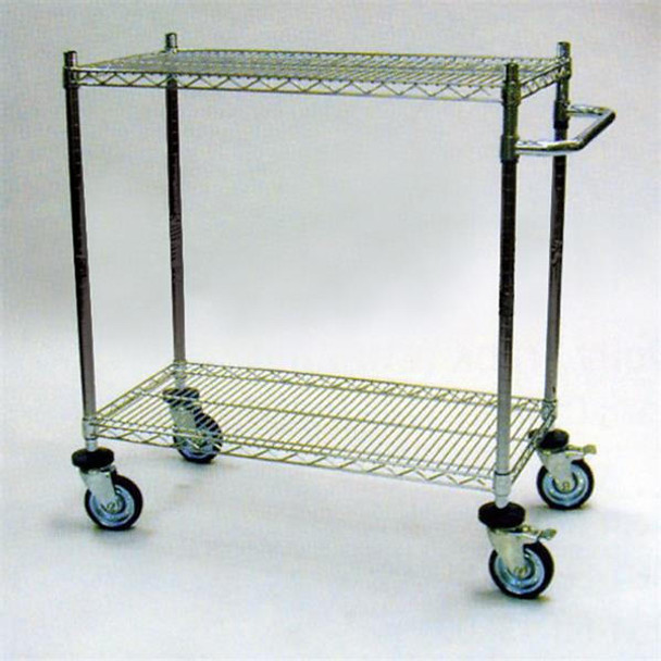 TSL Approved ESD US Type Cart 2 Shelf 39" High 
