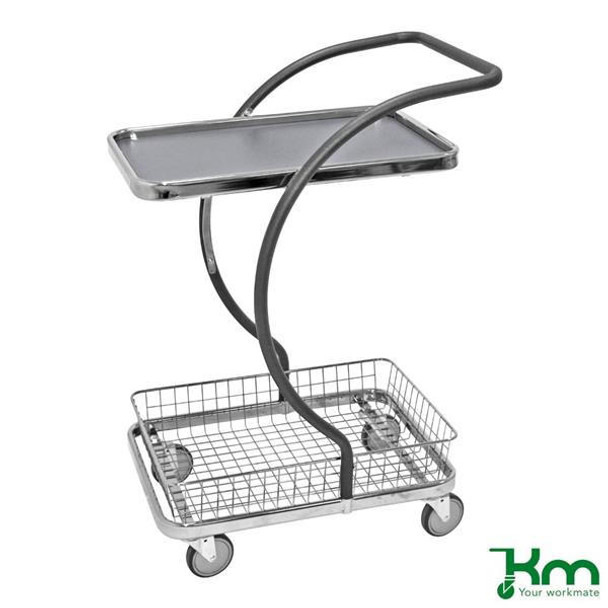  Kongamek KM96201 C-Line Trolley 1 Shelve + 1 Basket 