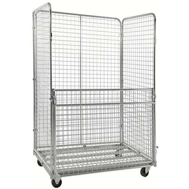  Kongamek Roll Net Container Trolley 4 Sides 1200 x 800 x 1835mm 