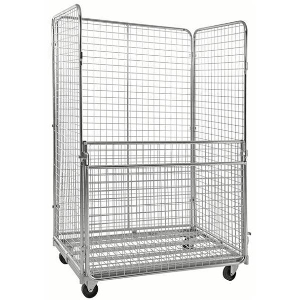 Kongamek Roll Net Container Trolley 4 Sides 1200 x 800 x 1835mm
