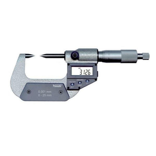 Vogel Germany Vogel Electr. Digital Micrometer with 30° and 15° measuring tips 
