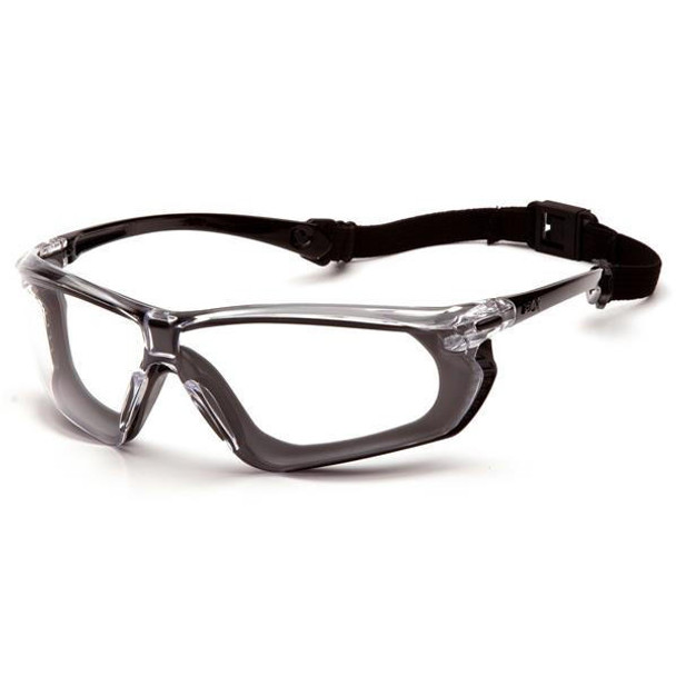 Pyramex Safety Pyramex CROSSOVR Safety Glasses w/ Clear H2X Anti-Fog Lens 