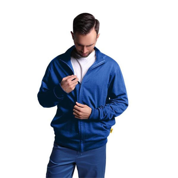 TSL Approved Zip Up ESD Sweatshirt Unisex Blue 