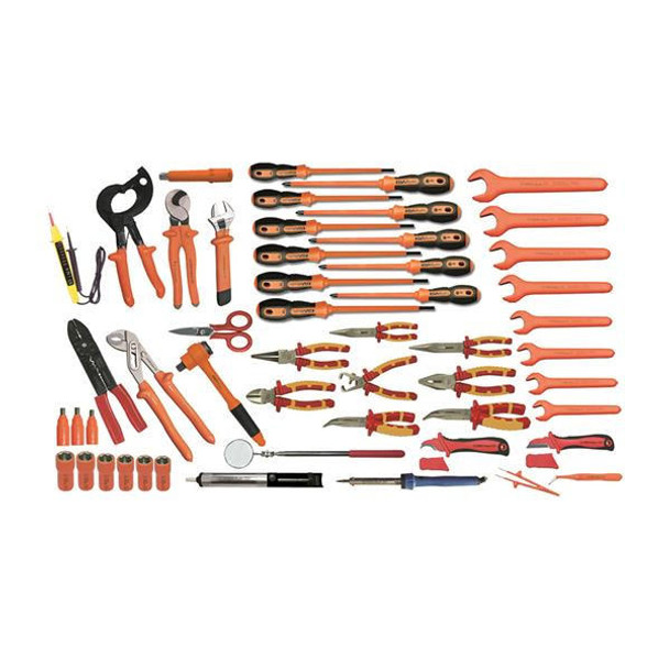 EGA Master Ega Master Electricians Tool Set 52 Piece 