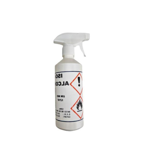 TSL Approved Isopropyl Alcohol 99% spray bottle 500ml 