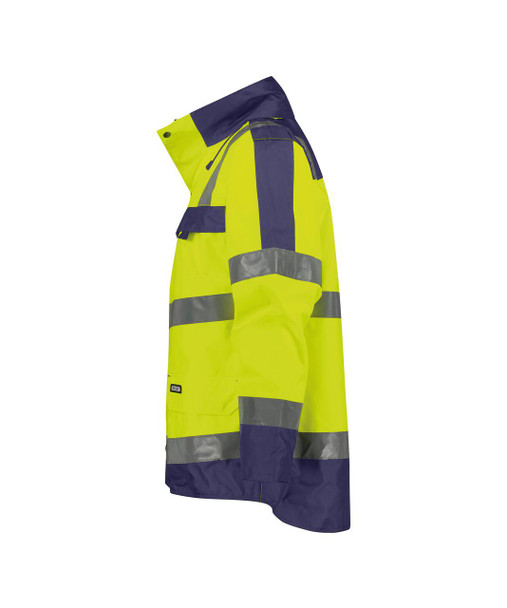 DASSY ATLANTIS High Visibility Yellow/Navy Waterproof Parka Jacket   DASSY ATLANTIS High Visibility Yellow/Navy Waterproof Parka Jacket