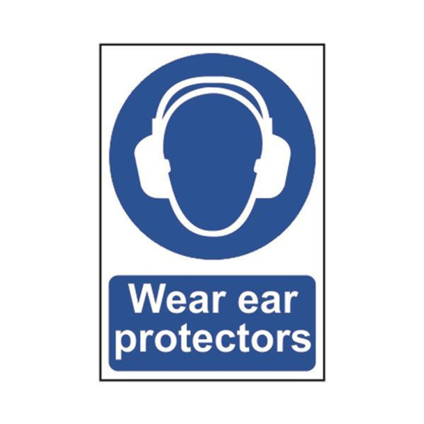 TSL Approved Safety Signs: Personal Protection Ear Protection Must Be Worn 
