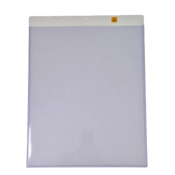 TEKNI Document Holder ESD Hard material with Logo. Size A4, 255 x 333/308mm with hole 