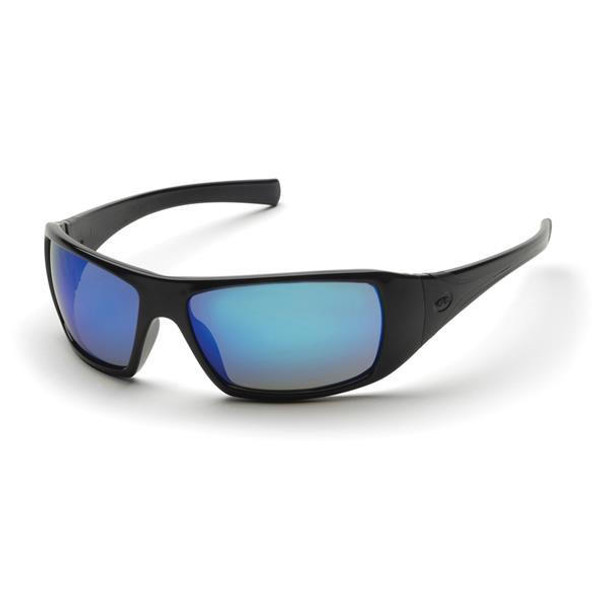 Pyramex Safety Pyramex GOLIATH Safety Glasses Blue Mirror Lens 