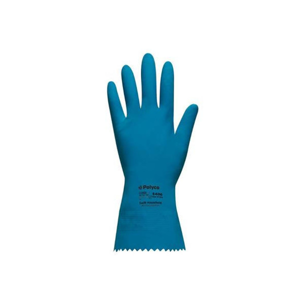  Polyco Household Gloves Blue 