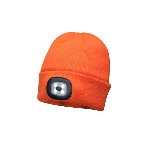 Portwest PORTWEST Beanie LED Head Light USB Rechargeable - B029 