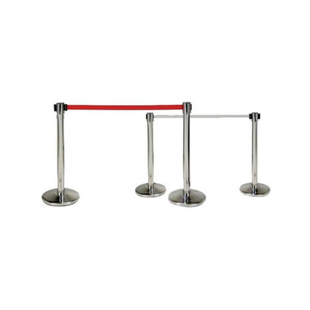 TSL Approved Chrome Stanchions 2mtr 