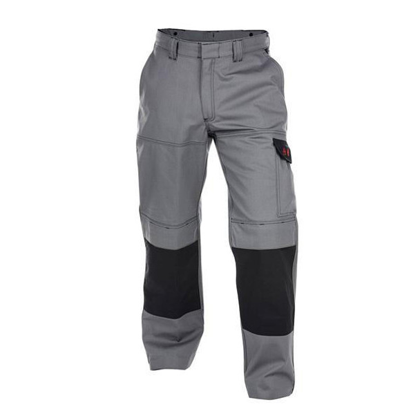  Dassy LINCOLN Multinorm Work Trousers with Knee Pockets Grey / Black 
