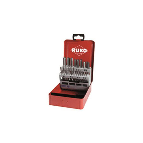 Ruko Hand Tap Set 1 and 2 in Steel Case 