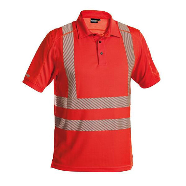Dassy DASSY Brandon (710024) Red High visibility UV polo shirt 