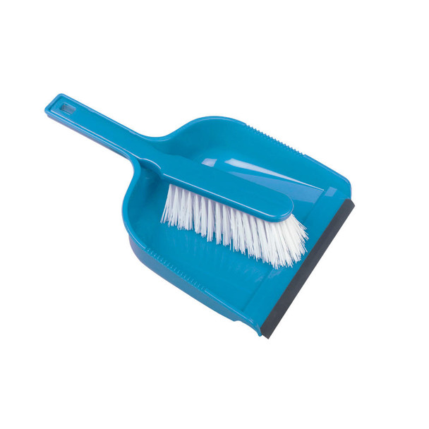 Hillbrush Plastic Dustpan / Brush Set Stiff 