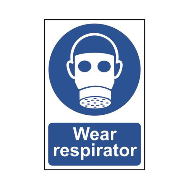 TSL Approved Safety Signs: Personal Protection Wear Respirator 