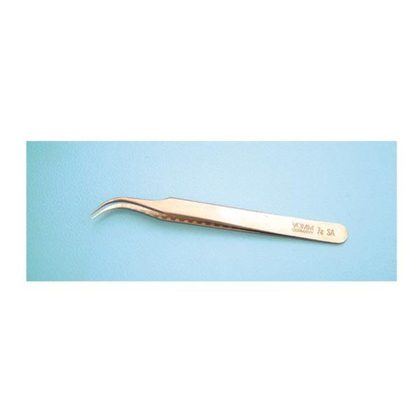  Vomm 7A-SA Tweezers Fine Lunate Tips 