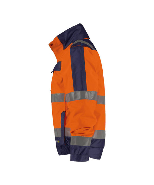 DASSY Lima (500120) High visibility Winter Jacket Orange/Navy   DASSY Lima (500120) High visibility Winter Jacket Orange/Navy