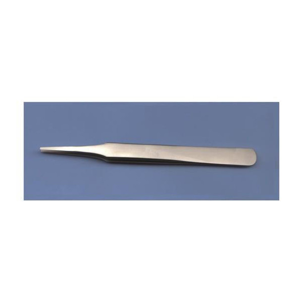 TSL Approved Tweezers 2A-SA Round Point, Flat Edges 