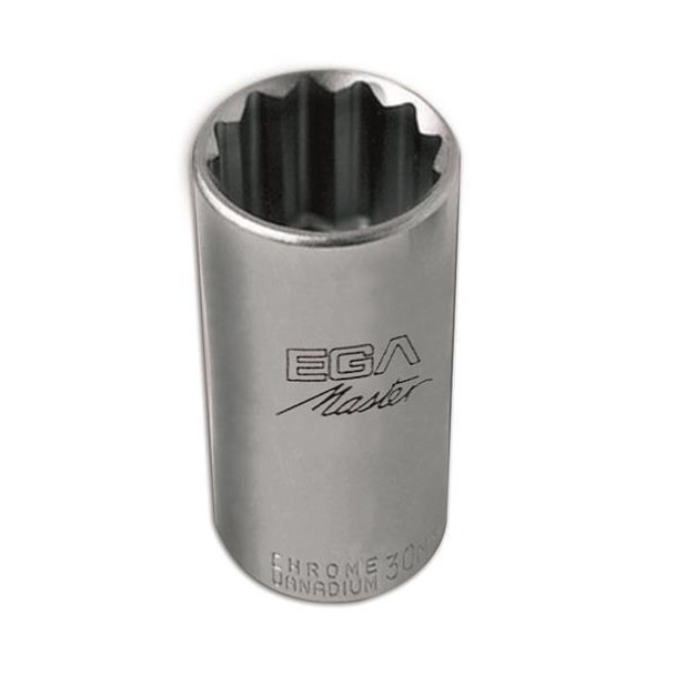 EGA Master Ega Master Imperial Long Socket Wrench 1/2" Drive 12 Points 