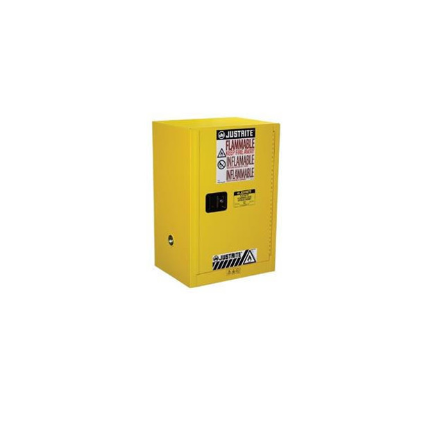  Justrite Sure-Grip EX Compac Safety Cabinets - Yellow 