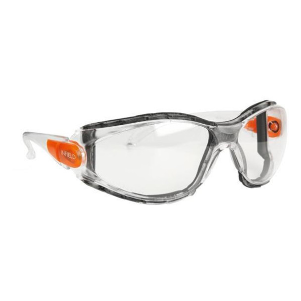  Infield Safety Matador Safety Goggles w/ Foam LIning Clear AF 