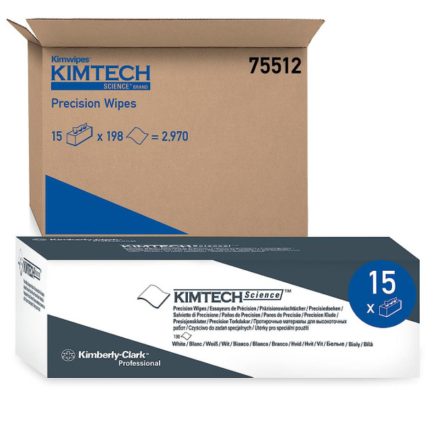 TSL Approved Kimtech Precision Wipes Tissue Wipers 11.8" x 11.8" 