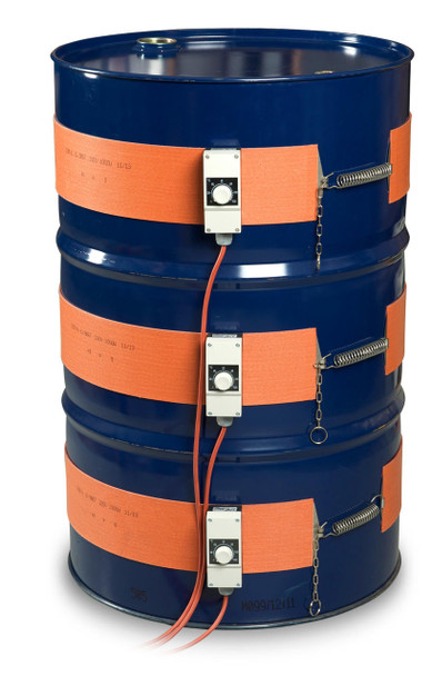 Kuhlmann Electro Heat Kuhlmann 11-9667B Heating band for drum. Analog controller (0-120ºC). 230V 1000W,  1700x180mm
 
