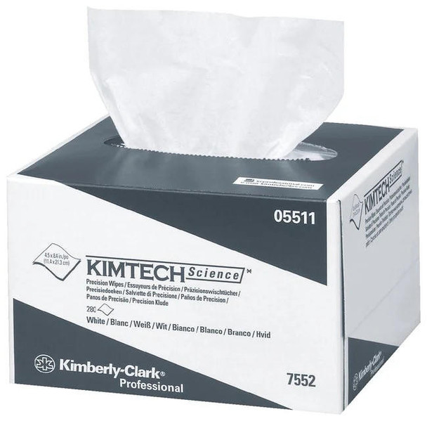 TSL Approved Kimberly Precision Wipes Tissue Wipers 4.4 x 8.4" 280/Box 