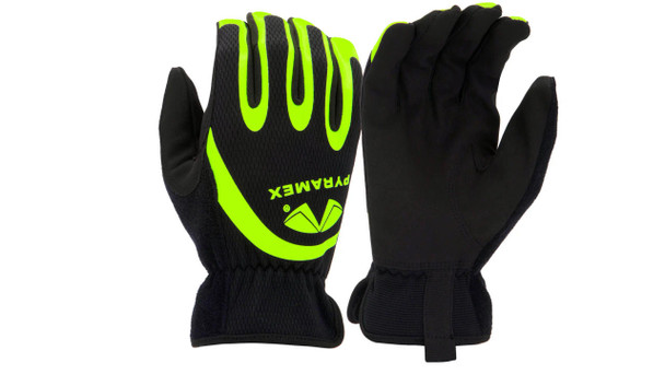 Pyramex Safety Pyramex GL103HT Slip-on Synthetic Leather-back Touchscreen Glove 