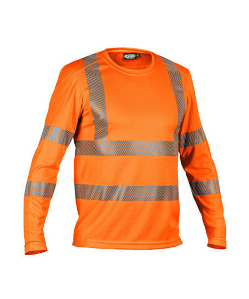 Dassy DASSY Carterville (710037) High Visibility UV T-Shirt with long sleeve Orange 