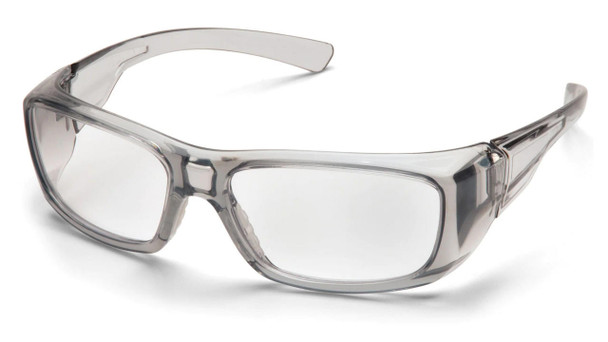 Pyramex Safety Pyramex Emerge Safety Glasses w/ Full Reader Lens Grey Frames 