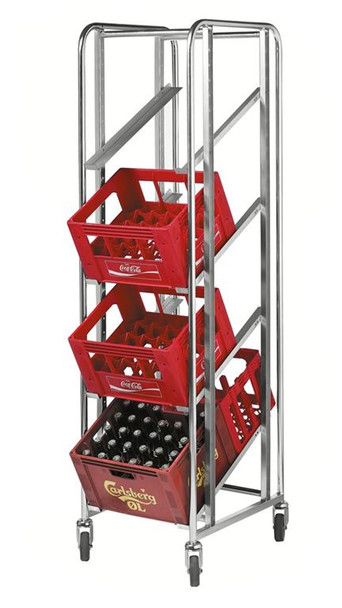  Kongamek Bin Trolleys w/ Adjustable Shelves, 435 x 585 x 1880 