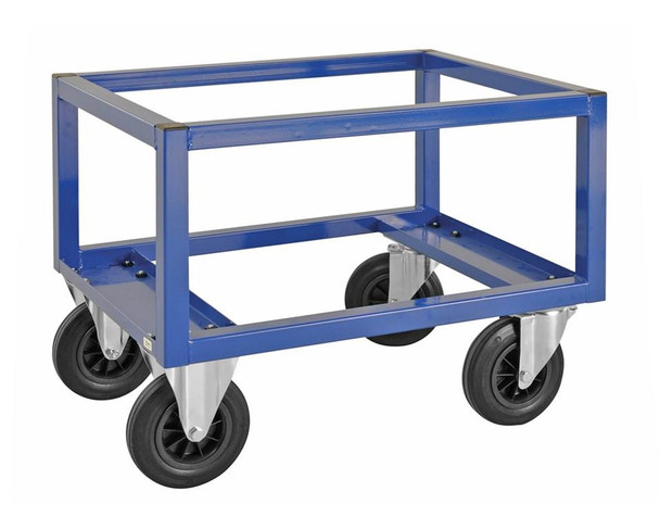  Kongamek Half Pallet Truck, Blue, 800x600mm 