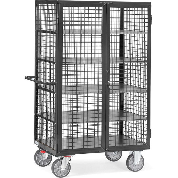  Fetra Box cart with wire-lattice, anthracite grey 