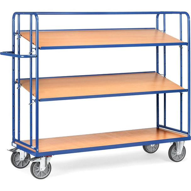  Fetra Shelved Trolley With detachable shelves 1560mm high 