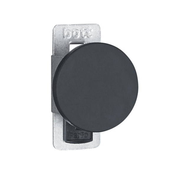  Bott perfo magnet holder ,ø 40mm,WxDxH: 25x28x60mm,zinc plated/black 