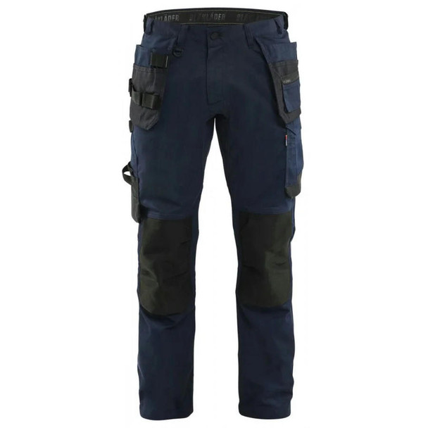  Blaklader Craftsman trousers with stretch Navy 