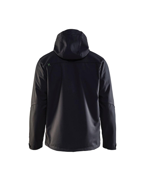 Blaklader Pro Softshell Jacket Black/Green   Blaklader Pro Softshell Jacket Black/Green