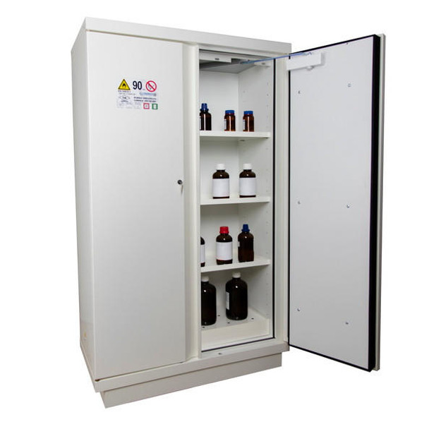 Ecosafe ECOSAFE Fire-proof safety cabinet 90 minutes tall 2 doors equipped 200L 