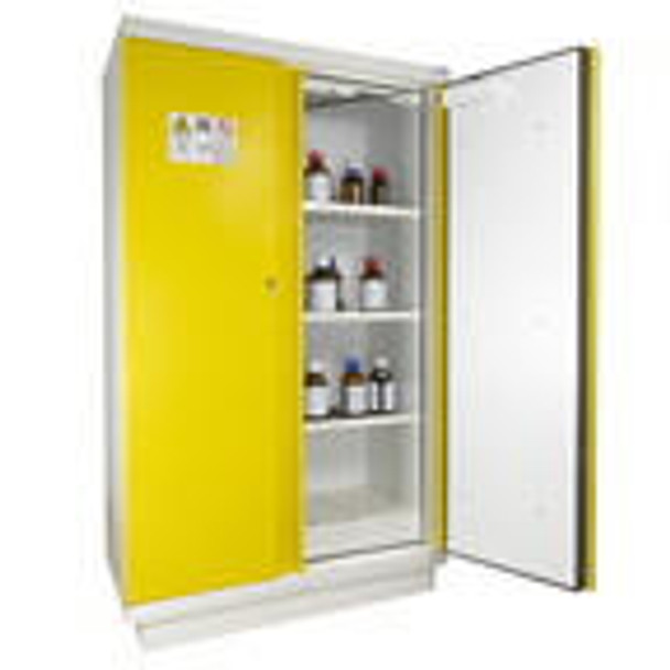 Ecosafe ECOSAFE Fire-proof safety cabinet 90 minutes tall 2 yellow doors boat equipped 