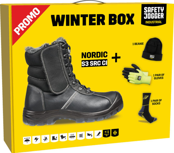  Safety Jogger NORDIC S3 Safety boot Promo Winter Box 