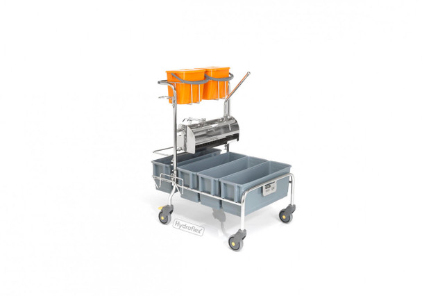  Hydroflex PurMop 2.0 TRIO 330  Cleanroom Mop Trolley with wringer 2 bucket system 