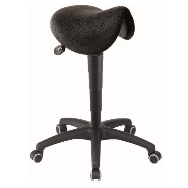  Meychair sitstand with saddle seat, AF4-HR-ST, fabric black 