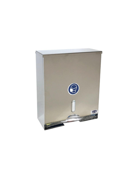  EPI BOX Stainless steel dispenser for disposable foldable respirators 