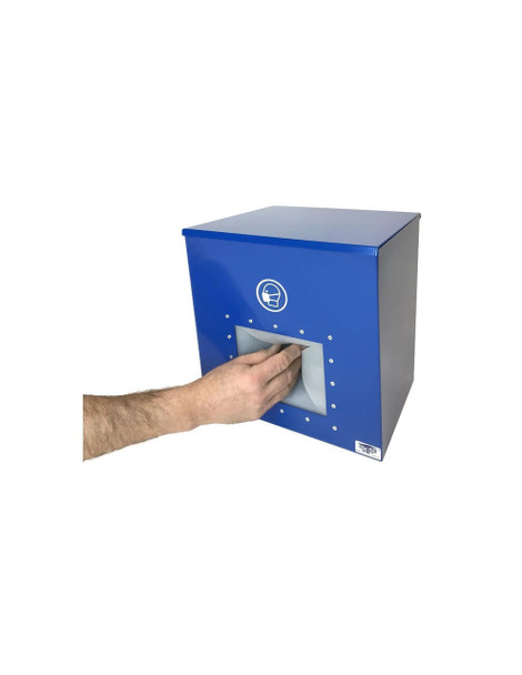  EPI BOX Lacquered dispenser for disposable cup shaped respirators 